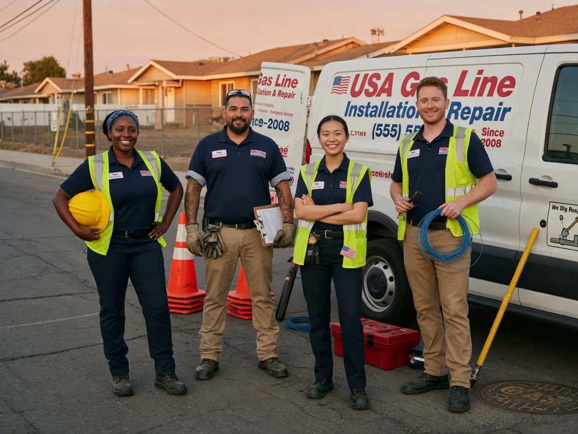 Gas Line Installation company in Hidalgo, TX